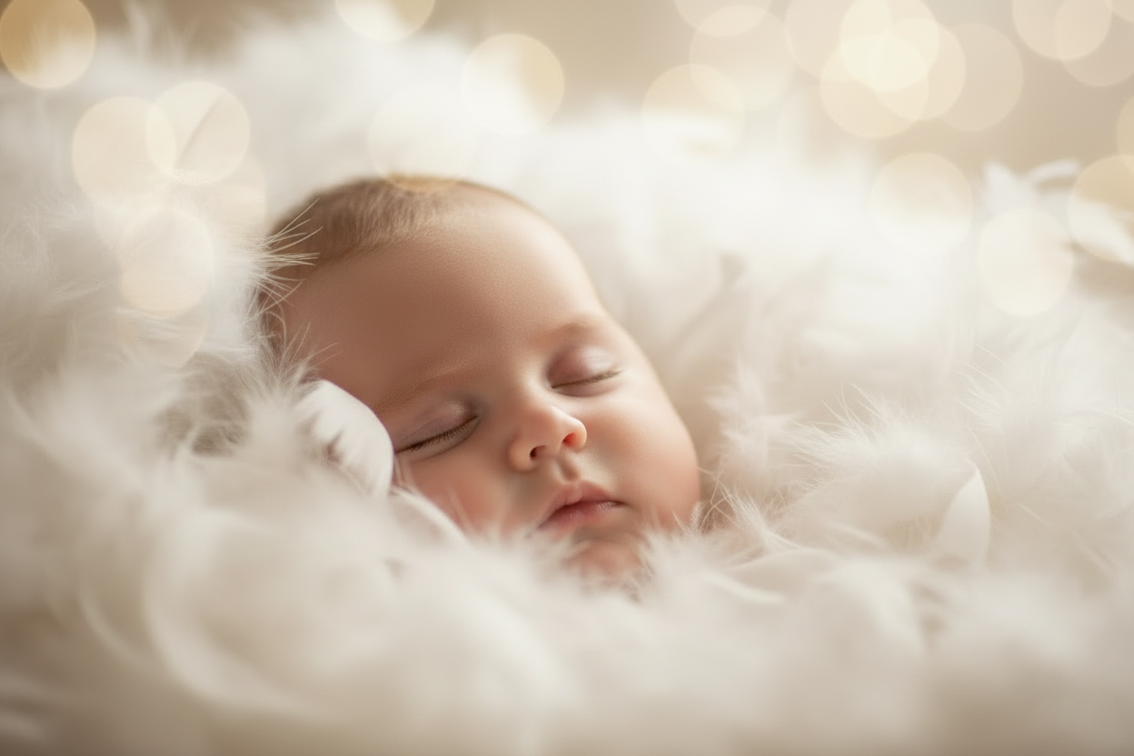 make him sleep on feather